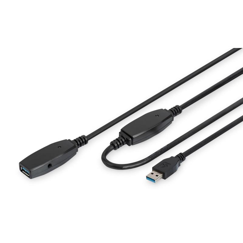 Kabel przedłużający aktywny DIGITUS DA-73106 USB 3.0 15m