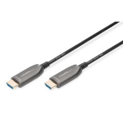 Kabel DIGITUS połączeniowy hybrydowy AOC HDMI 2.1 Ultra...