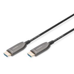 Kabel DIGITUS połączeniowy hybrydowy AOC HDMI 2.1 Ultra...