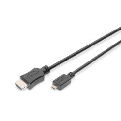 Kabel micro HDMI DIGITUS Highspeed Eth. 1.4 Full HD Typ...