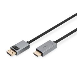 Kabel adapter DIGITUS PREMIUM DisplayPort - HDMI 4K 30Hz...