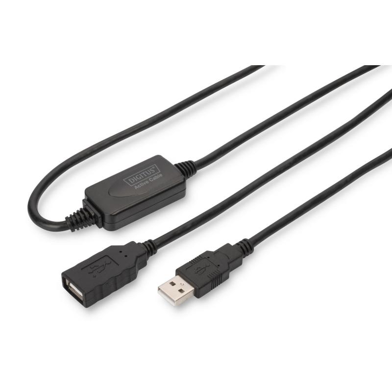 Kabel przedłużający aktywny DIGITUS DA-73101 USB 2.0 15m