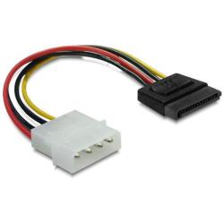 Kabel Delock SATA zasilający (M) - Molex (M) 0,06m