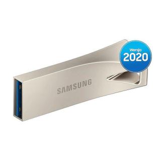 Pendrive Samsung BAR Plus 2020 64GB USB 3.1 Flash Drive 300 MB/s Champaign Silver