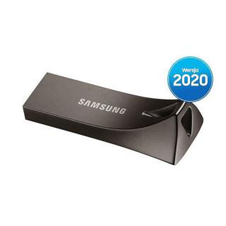 Pendrive Samsung BAR Plus 2020 128GB USB 3.1 Flash Drive 400 MB/s Titan Gray