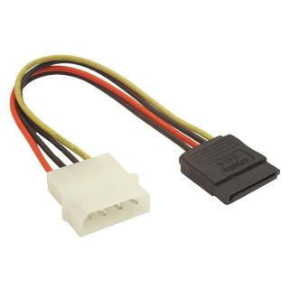 Kabel SATA zasilajcy 0,15M MOLEX- SATA