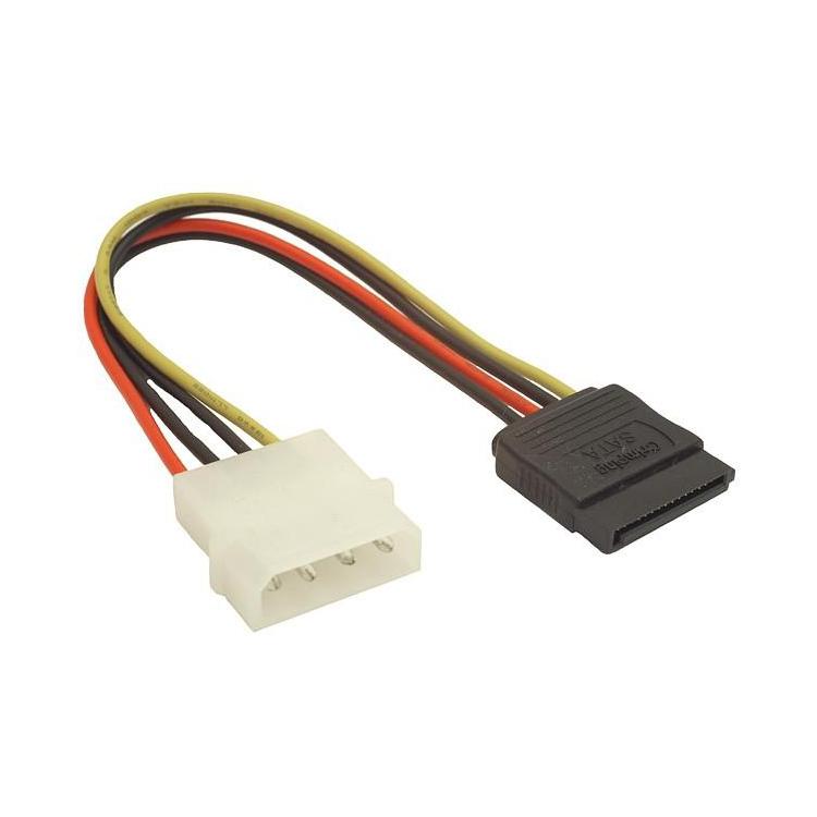 Kabel SATA zasilajcy 0,15M MOLEX- SATA