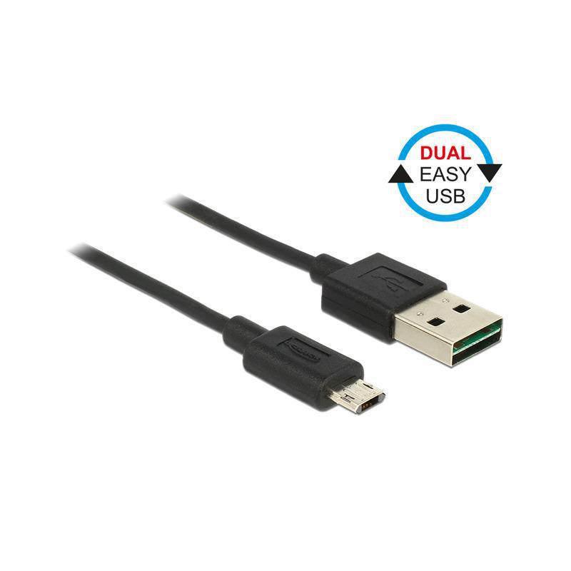 Kabel USB Delock micro AM-BM USB 2.0 Easy-USB 2m