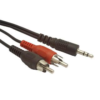 Kabel MINIJACK/2XRCA (CHINCH)M/M 1.5M