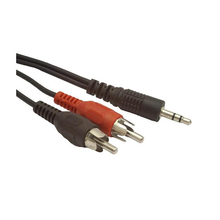 Kabel MINIJACK/2XRCA (CHINCH)M/M 1.5M