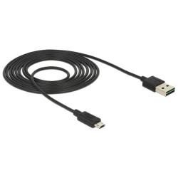 Kabel USB Delock micro AM-BM USB 2.0 Easy-USB 2m