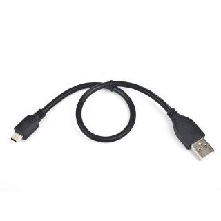 Kabel miniUSB 2.0 CANON 5pin 0.3m czarny