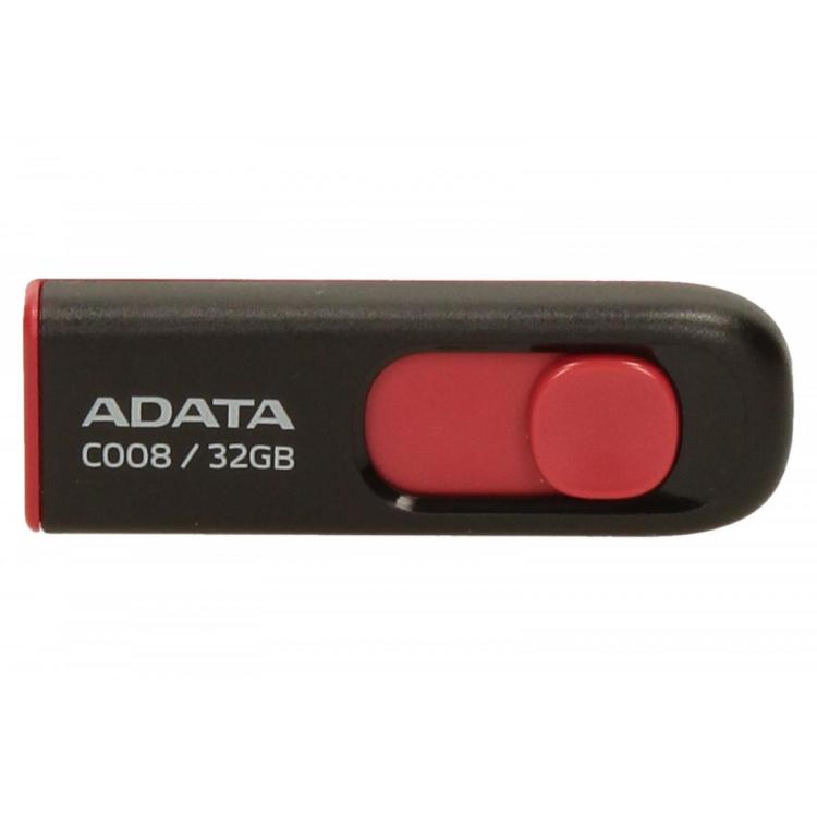 Pendrive DashDrive Classic C008 32GB USB2.0 czarno-czerwone