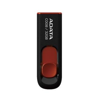 Pendrive DashDrive Classic C008 32GB USB2.0 czarno-czerwone