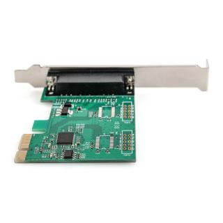 Karta rozszerzeń (Kontroler) LPT PCI Express, 1xDB25, Low Profile, Chipset: ASIX99100