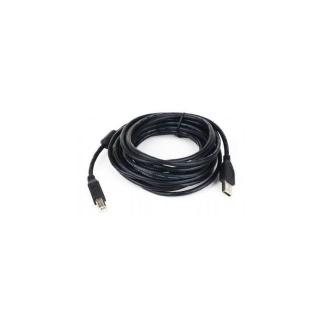 Kabel USB 2.0 typu AB AM-BM 3m FERRYT czarny