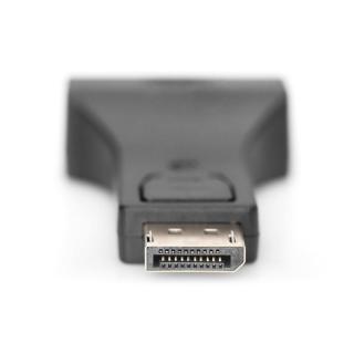 Adapter Displayport 1080p 60Hz FHD Typ DP/DVI-I (24+5) M/Ż Czarny