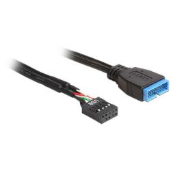 Przedłużacz USB Delock pinheader 9 pin(F) - pinheader 19...