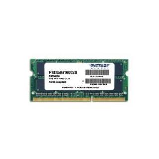 SODIMM DDR3 4GB Signature 1600MHz CL11