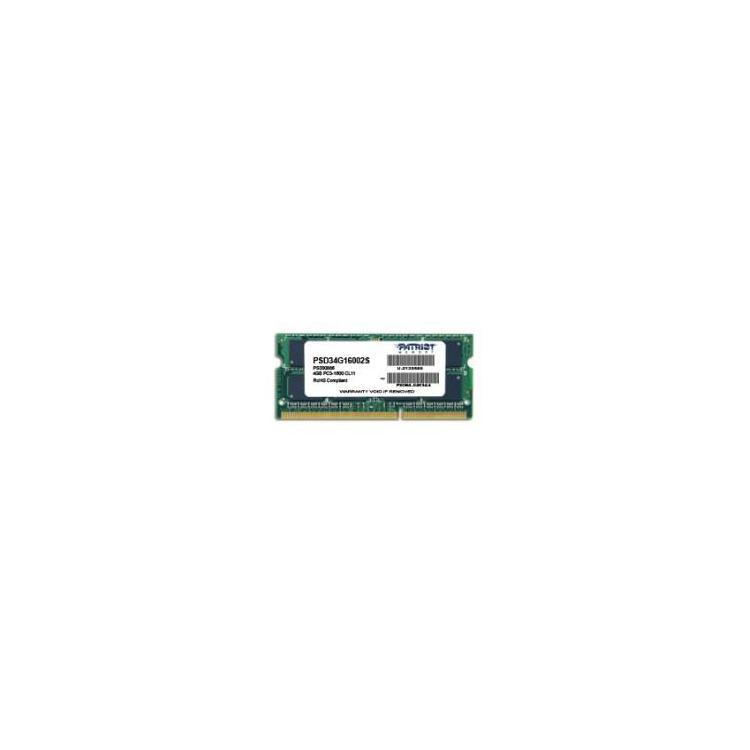 SODIMM DDR3 4GB Signature 1600MHz CL11