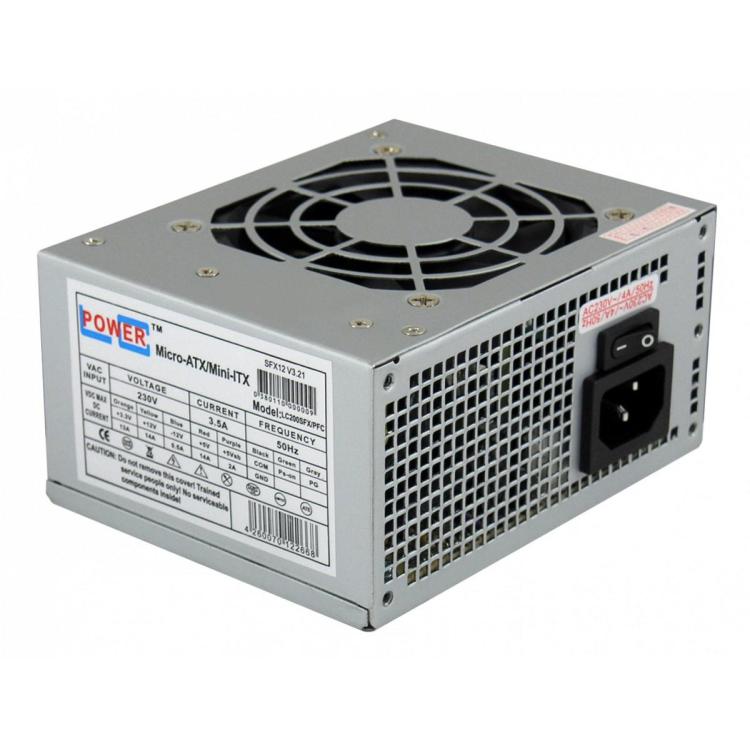 ZASILACZ 200W LC200SFX V3.21 SFX 3x SATA 80mm FAN PFC