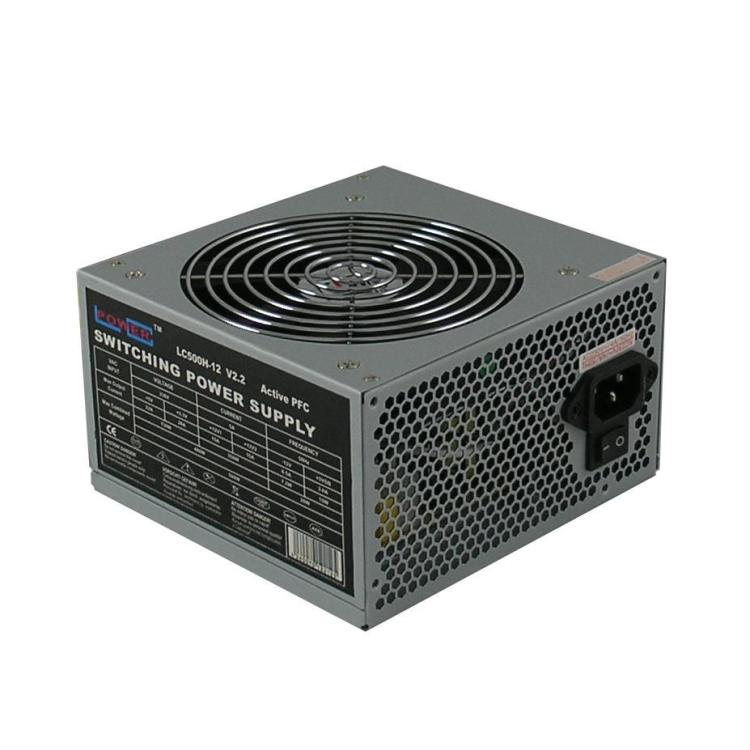 ZASILACZ 500W LC500H-12 V 2.2 aPFC 120mm 4 x SATA 2x PATA 1x PCIe ACTIVE PFC