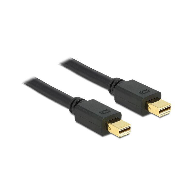 Kabel Delock mini DisplayPort 1.2(M) - mini DisplayPort(M) 1m 4k