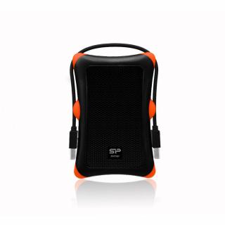 ARMOR A30 1TB USB 3.0 BLACK-ORANGE / PANCERNY / wstrząsoodporny