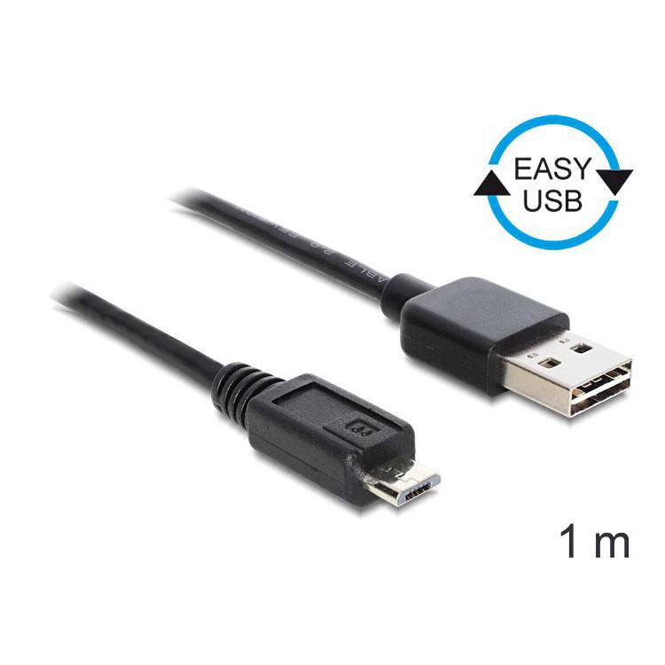 Kabel USB Micro AM-MBM5P Easy-USB 1m