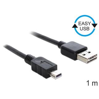 Kabel USB Mini AM-MBM5P Easy-USB 1m