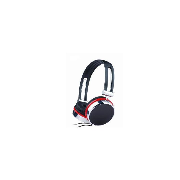 Słuchawki MHP-903 Black/Silver/Red 150cm