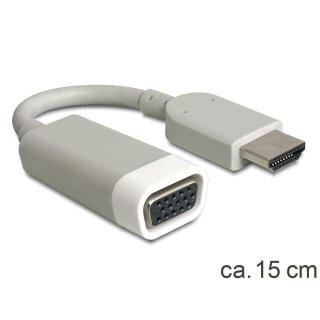 Adapter HDMI-A(M)- VGA(F) 15cm