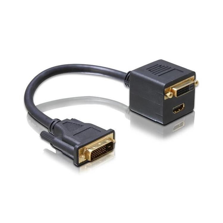 Adapter DVI-D- DVI-D(24+1)+HDMI