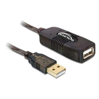 Przedłużacz aktywny USB AM-AF 15M czarny