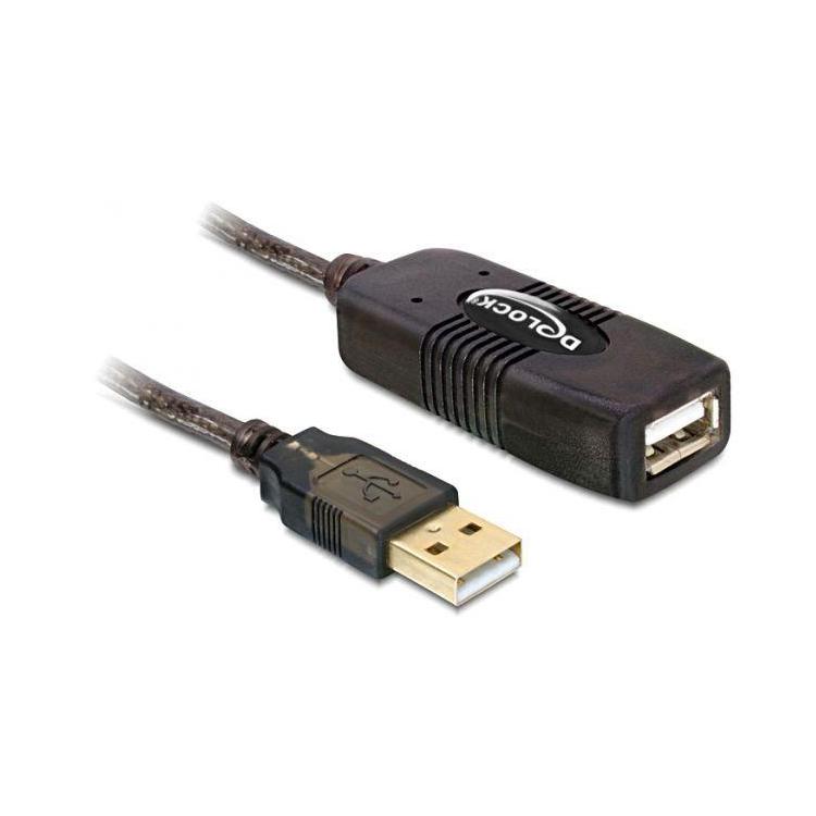 Przedłużacz aktywny USB AM-AF 15M czarny