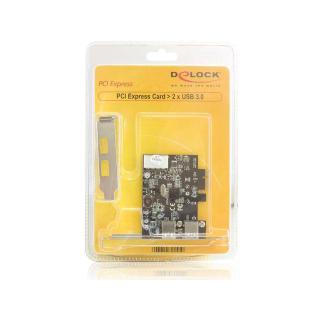 Karta PCI-Express- 2xUSB 3.0 + Low profile