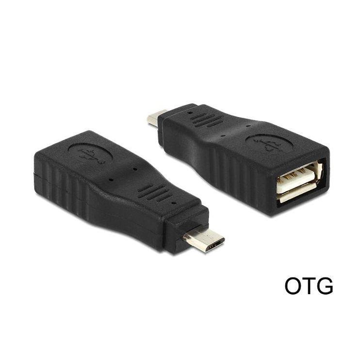 Adapter USB Micro B(M)- A(F) OTG