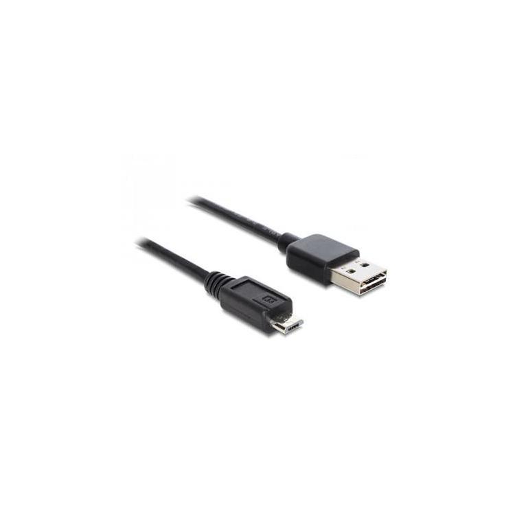 Kabel USB micro-B(M)- A(M) EASY-USB 2.0 2m