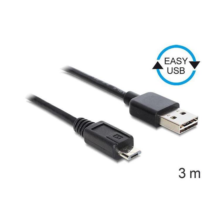 Kabel USB Micro AM-MBM5P EASY-USB 3m