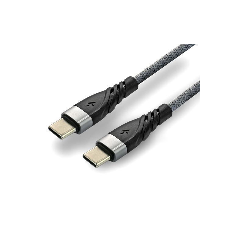 Kabel USB-C everActive CBB-2PD3 2m Power Delivery 3A 60W z obsługą szybkiego ładowania