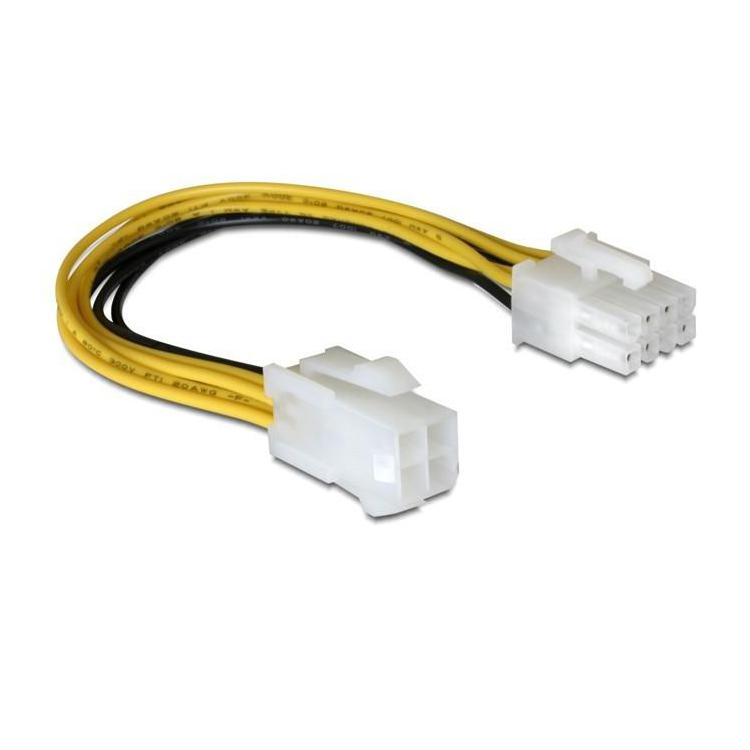 Kabel zasilający 8Pin EPS- 4Pin ATX/P4 wewnętrzny