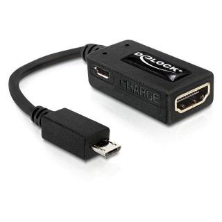 Adapter MHL(M)- HDMI(F)+USB Micro(BF)