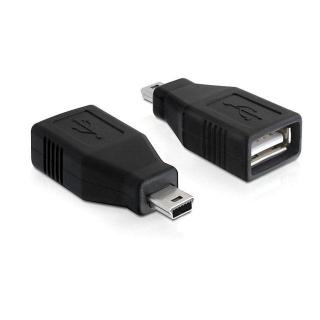 Adapter USB A(F)- USB Mini(M)