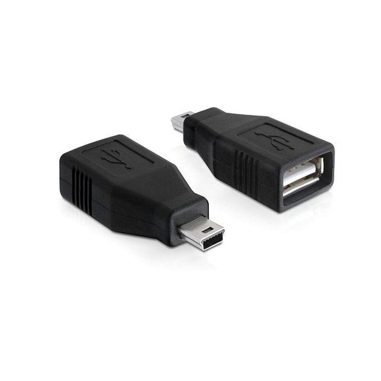 Adapter USB A(F)- USB Mini(M)