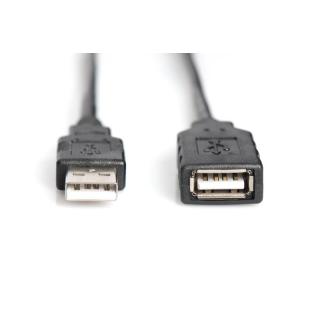 Kabel przedłużający USB 2.0 HighSpeed Typ USB A/USB A M/Ż...