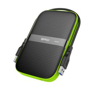 ARMOR A60 2TB USB 3.0 BLACK-GREEN/PANCERNY wstrząso/pyło...