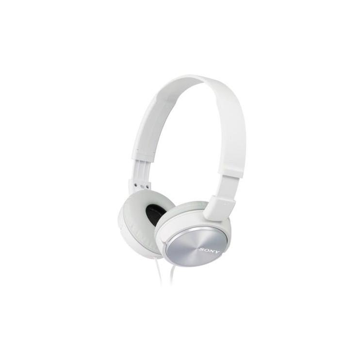 Słuchawki Hands-free, mikrofon MDR-ZX310AP white