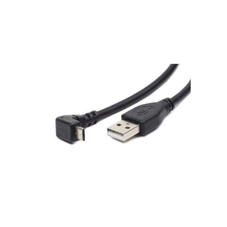 Kabel USB Micro AM-MBM5P 1.8M kątowy