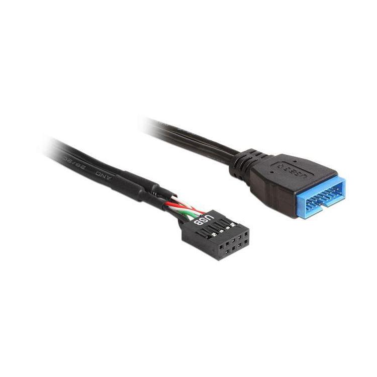 Kabel Pin Header USB 3.0 19Pin Female/USB 2.0 9Pin Female