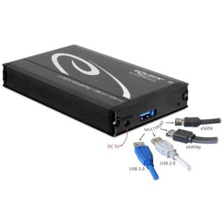 Kieszeń zewnętrzna HDD Sata 2,5 cala Multiport (USB2/USB3/SATA/POESATA)